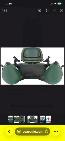 Frameless pontoon boat