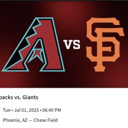 Diamondbacks VS Giants 