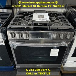 Dual Gas Electric Stove