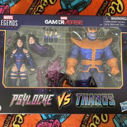 Marvel Legends Psylocke vs Thanos 2-pack Gamerverse Series Target Exclusive 2025