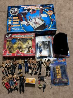 New Y2K WWF arena & action figures