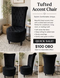 Black chair