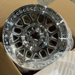 KMC GRENADE BEADLOCK WHEELS IN STOCK 17” MACHINED FINISH 🔥 PAYMENT PLANS AVAILABLE NO CREDIT NEEDED