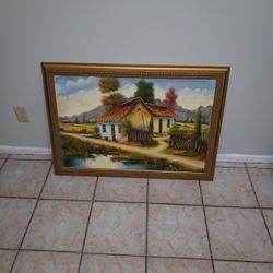 Beautiful artwork in the frame