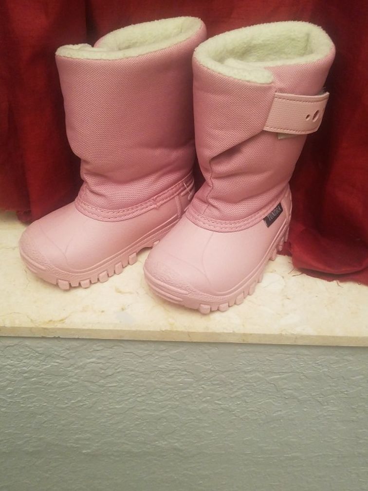 Snow boots!!size 5 Niña!!