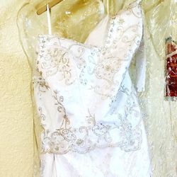 Christine Michelle Wedding Dress Sz 16