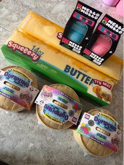 Rms squishy, needoh, butter