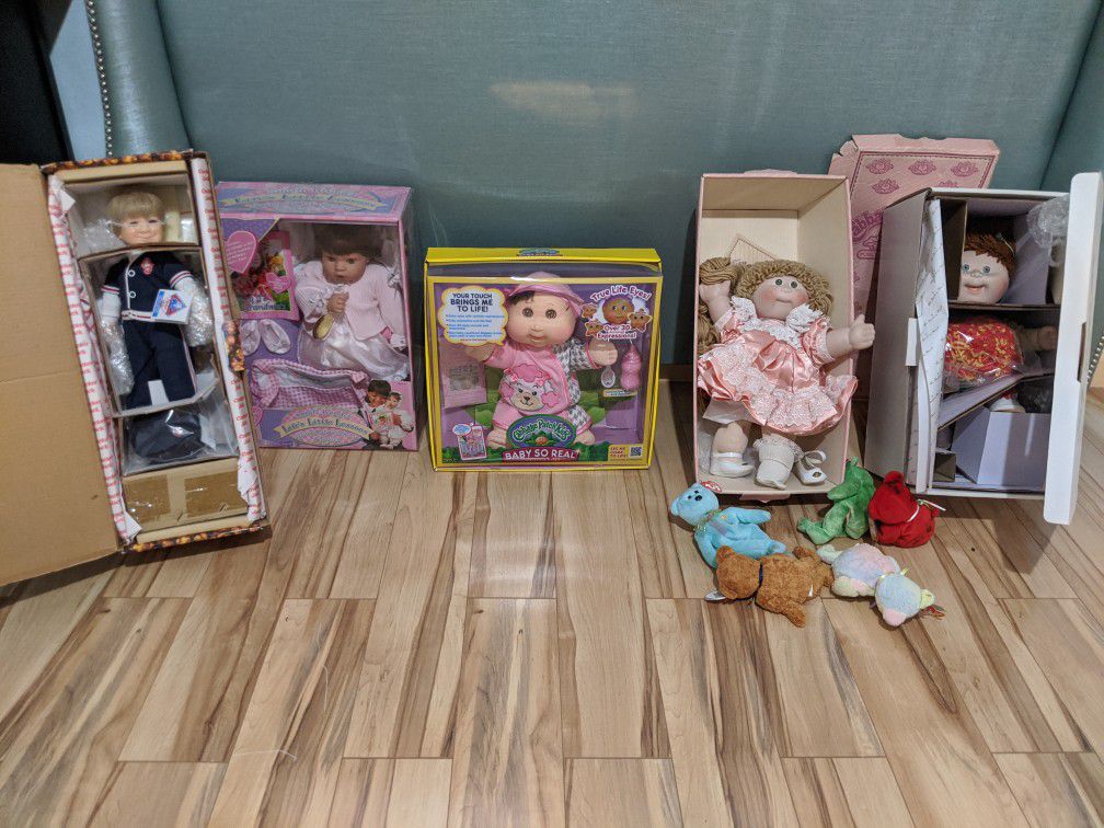 Collector Dolls Cabbage Patch (Sold), Small Wonder, Cracker Jack