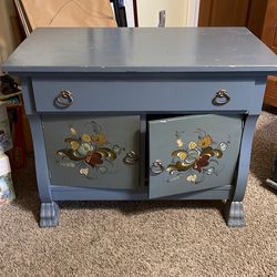 Scandinavian Rosemaled Furniture, wood