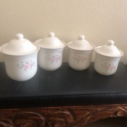 PFALTZGRAFF. Canister Set X4. 1.5 QT. 2.0. QT, 2.5 QT,3.0QT