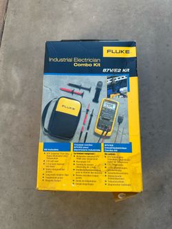 NEW Fluke 87V/E2 Industrial Electrician Combo Kit – Complete