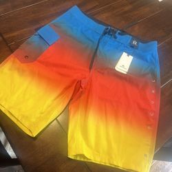 Rip Curl Swim Surf Shorts 32 New 