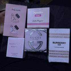 Gucci Prada Burberry Perfumes Colognes 