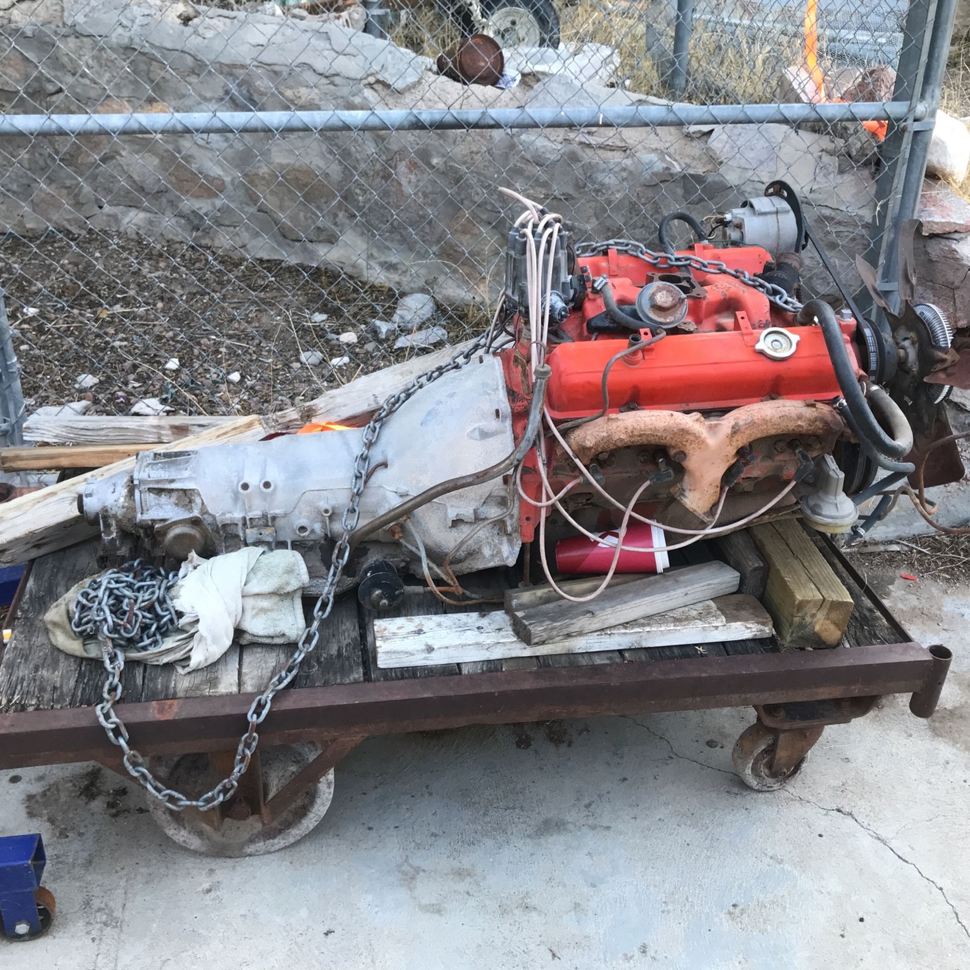 Chevy 350 Engine With Automatic Transmission