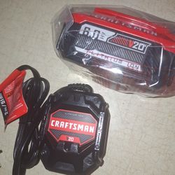 Brand New Craftsman Battery & Charger 