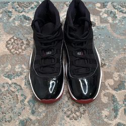 2019 Jordan 11 Retro High Playoffs Bred Sneakers Shoes Pre Owned