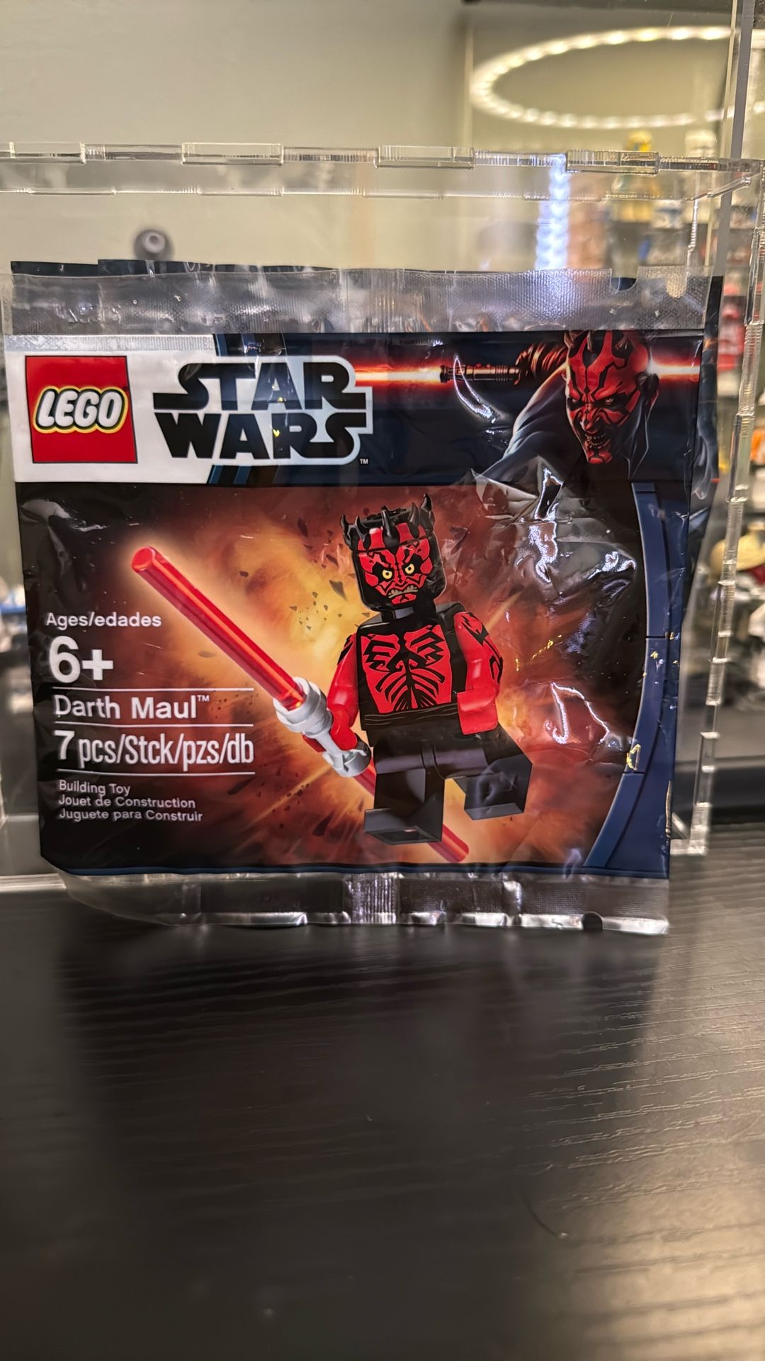 Lego Darth Maul Mini Figure in Sealed Poly Bag
