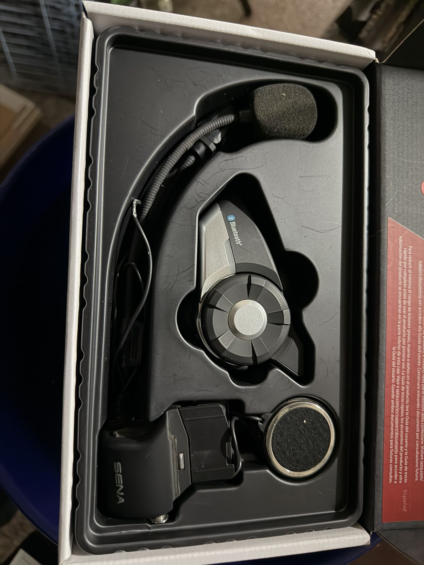 Sena 20S EVO Motorcycle Bluetooth Headset Communication System with HD Speakers