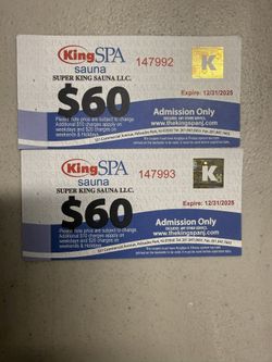 KingSpa Ticket
