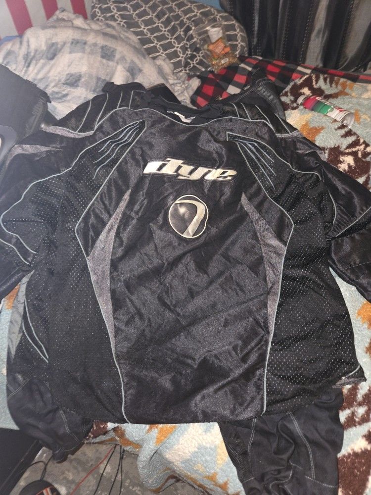 Dye black and gray core jersey