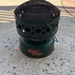 Vintage Coleman White Gas Heater