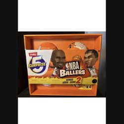 🔥 (4) NBA 🏀 Ballers Zuru Series 2 - Blind Mystery Capsules Sealed Box