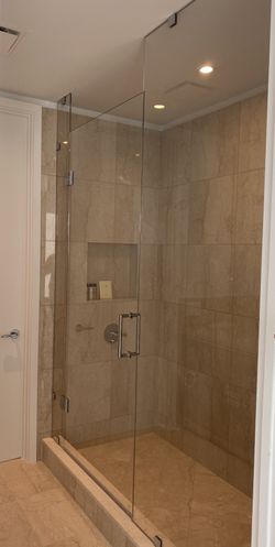 Shower door