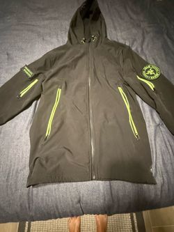 RAZOR GAMING JACKET-black/yellow (with hood and inner headphone pockets)