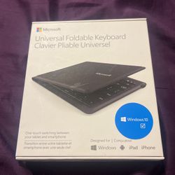 Universal Foldable Microsoft Keyboard 