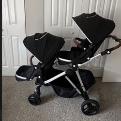 Mockingbird Single To Double Stroller With Second Seat Kit