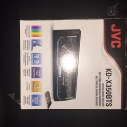 JVC KD-X350BTS Car Stereo 