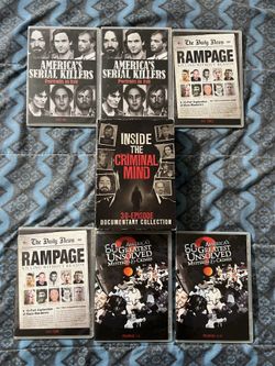 Inside The Criminal Mind 30 Episode 6 - Disc DVD Documentary Collection 