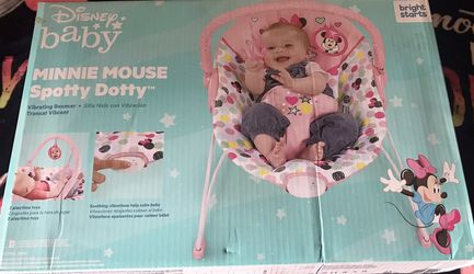 Disney Minnie Mouse Baby Vibrating Bouncer