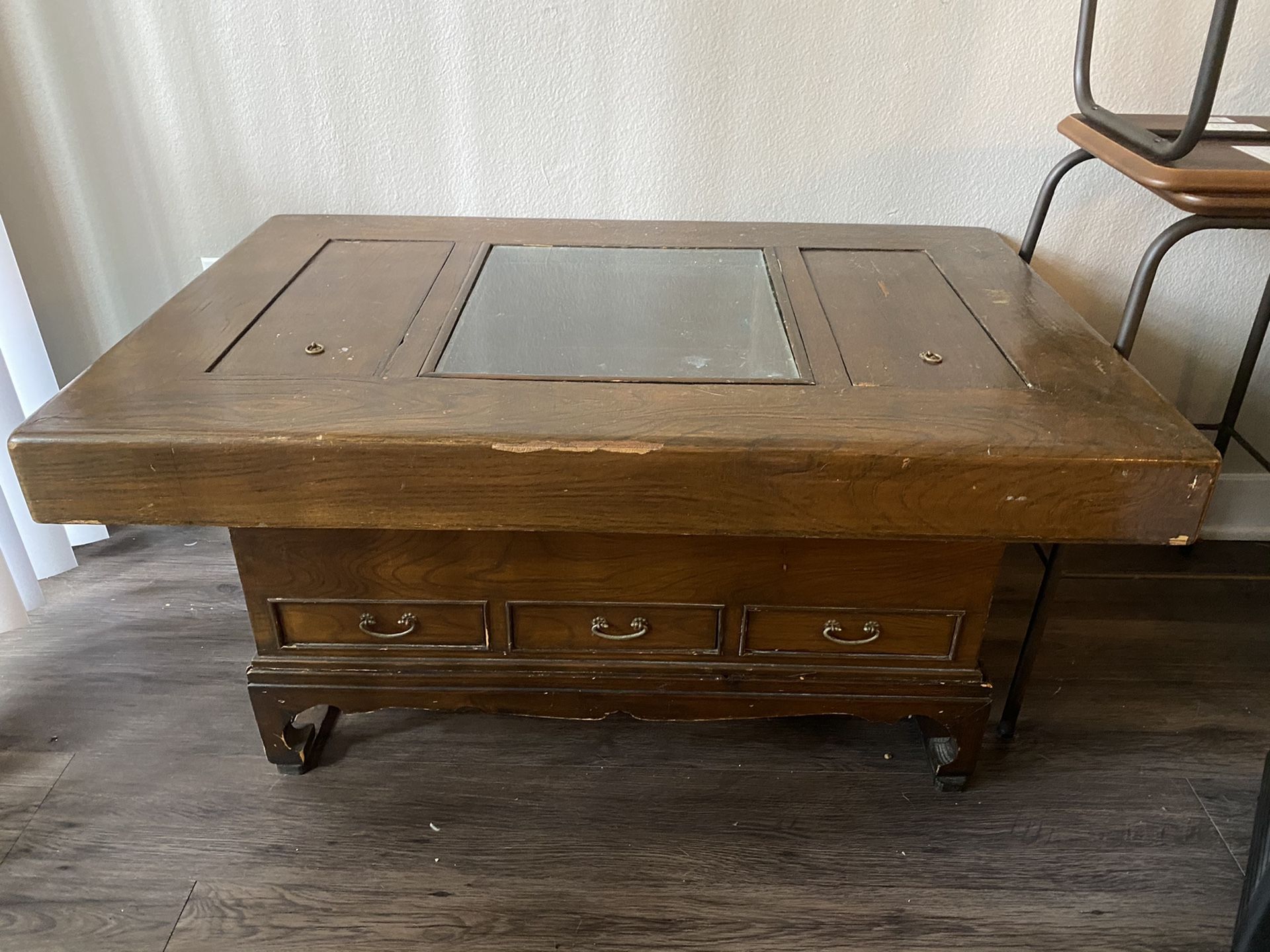 Antique Japanese Coffee/Hibachi Table