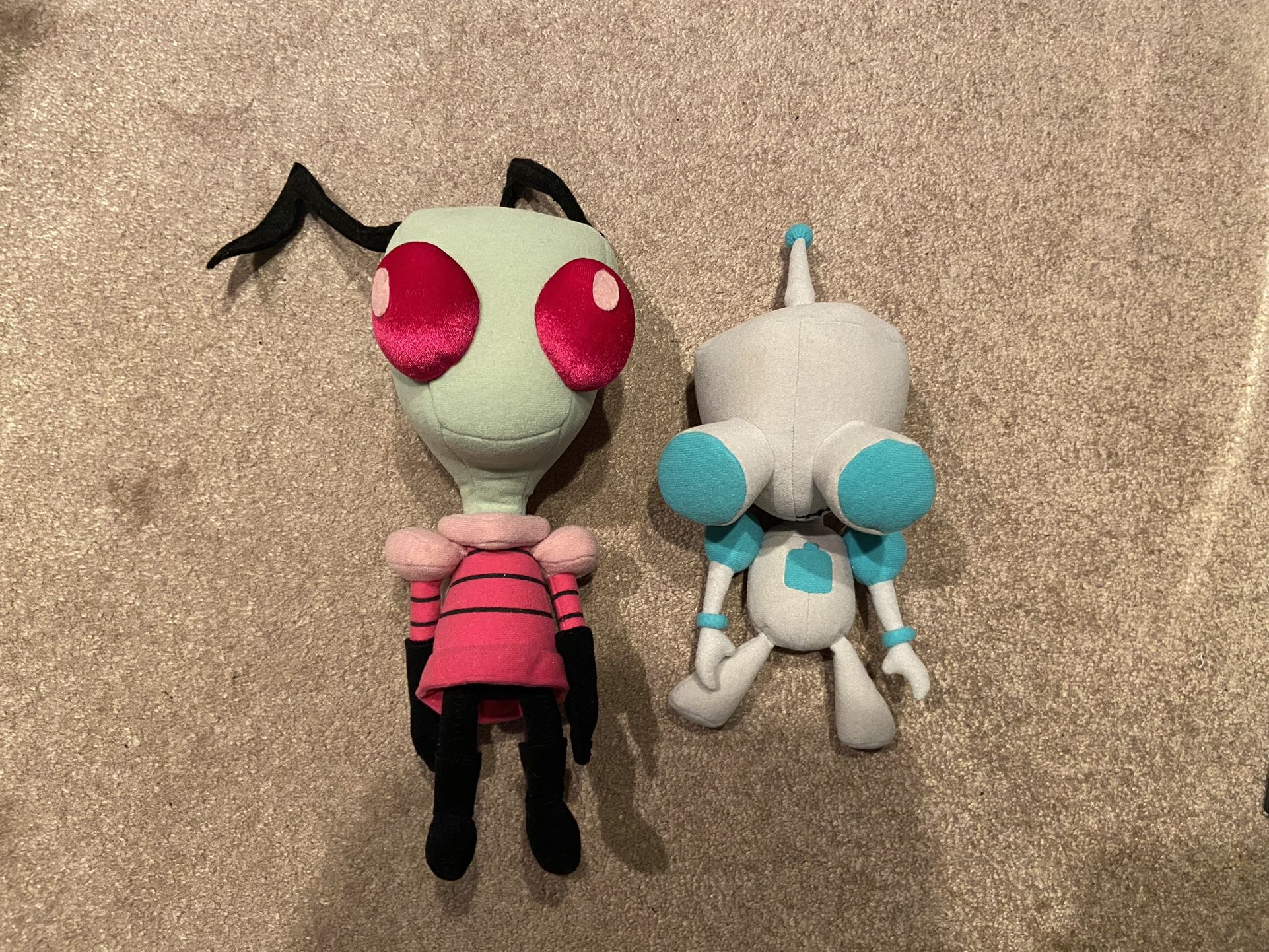 Vintage Invader Zim Plushies