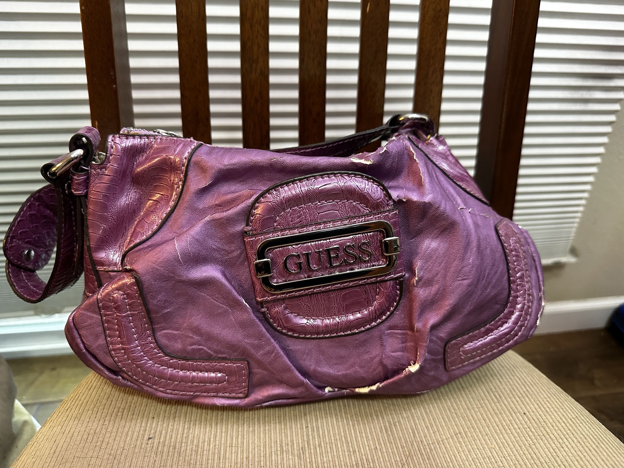 Purple Guess Purse