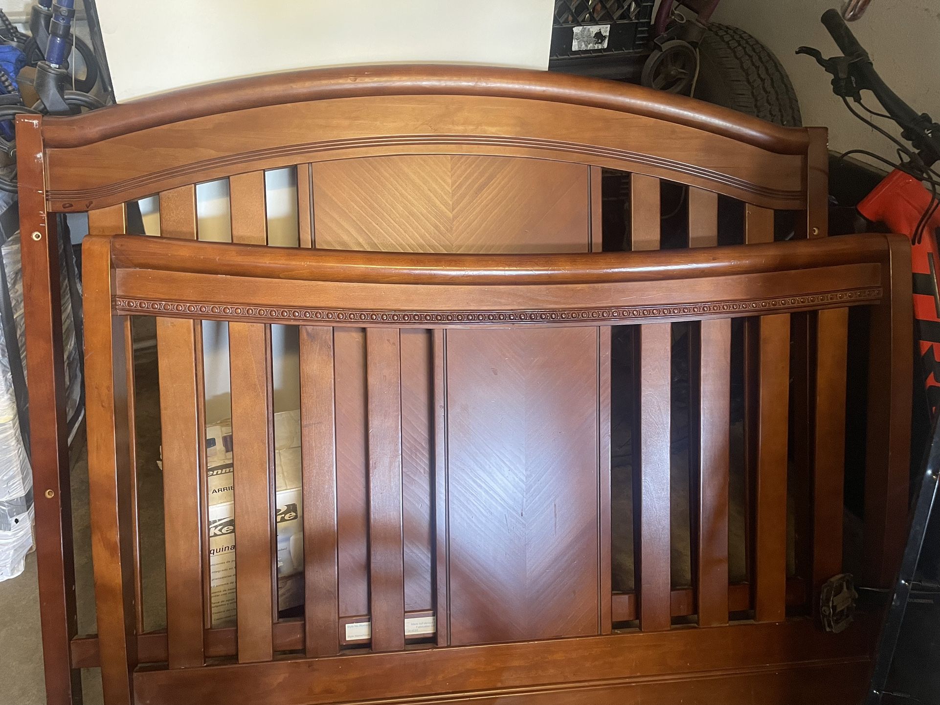 Crib And Changing Table