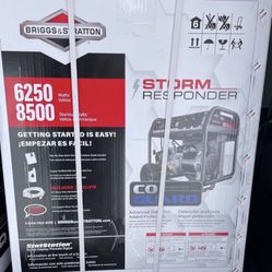 6,250-Watt Storm Responder Gasoline Powered Portable Generator