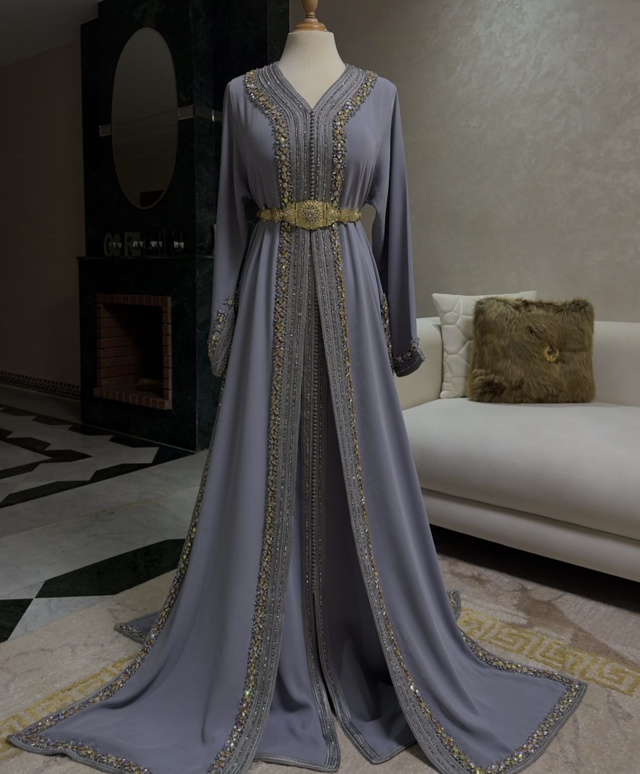 Dress , Moroccan Kaftan