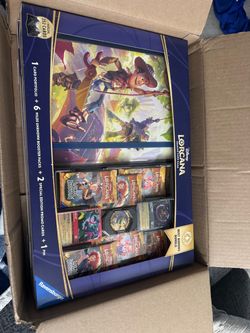 Disney Lorcana Best Buddies Bundle Costco Exclusive – 6 Booster Packs + Promos + Pin