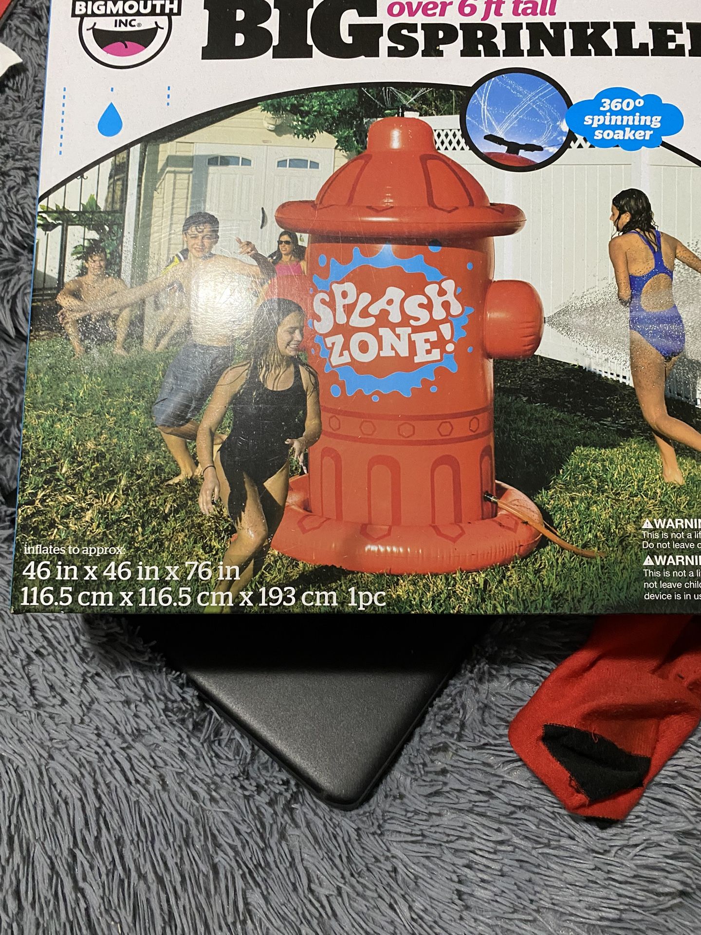 6ft Fire hydrant Water Pad
