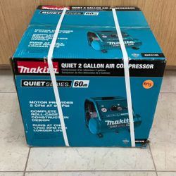MAKITA MAC210Q  QUIET 2 GALLON AIR COMPRESSOR.