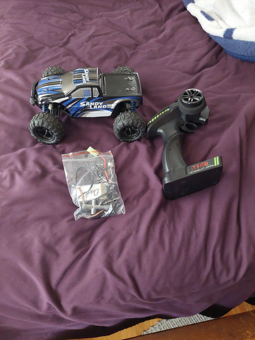 Shaddy Land Rc Truck 1/8 Scale With Extra Battery