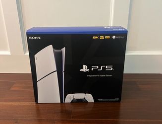 PS5 Digital only console slim edition