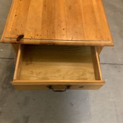 End Table All Wood