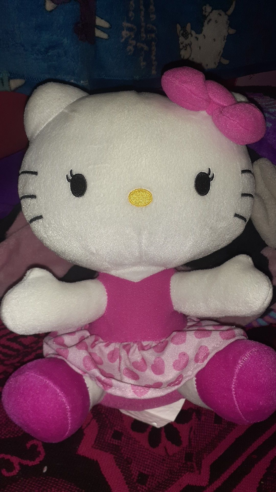 Hello kitty pink dress 9 inch