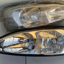 04-08 Pontiac Grand Prix Headlights Luces Calaveras Micas Faros Focos Faroles Headlamps