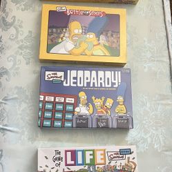 The Simpsons Board Games New 