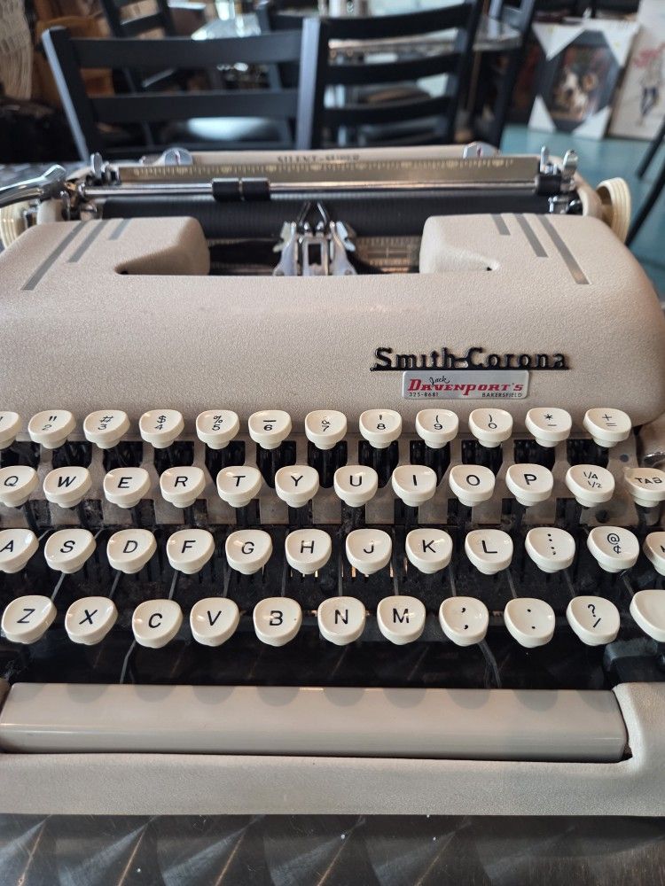 Antique Typewriter Smith-Corona