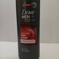 Dove Men Exfoliating Body & Face Wash